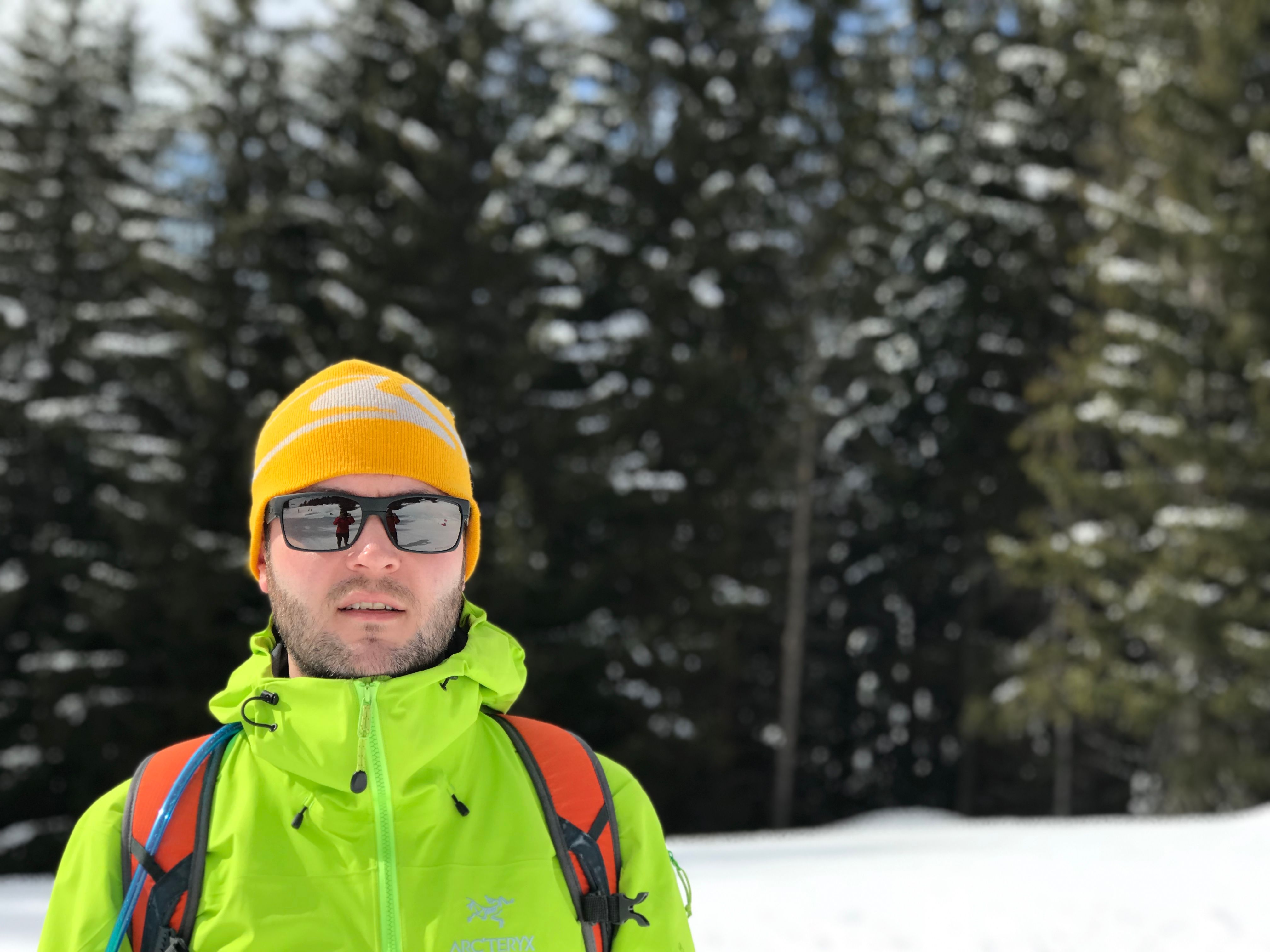 Tom Thorns in the mountains